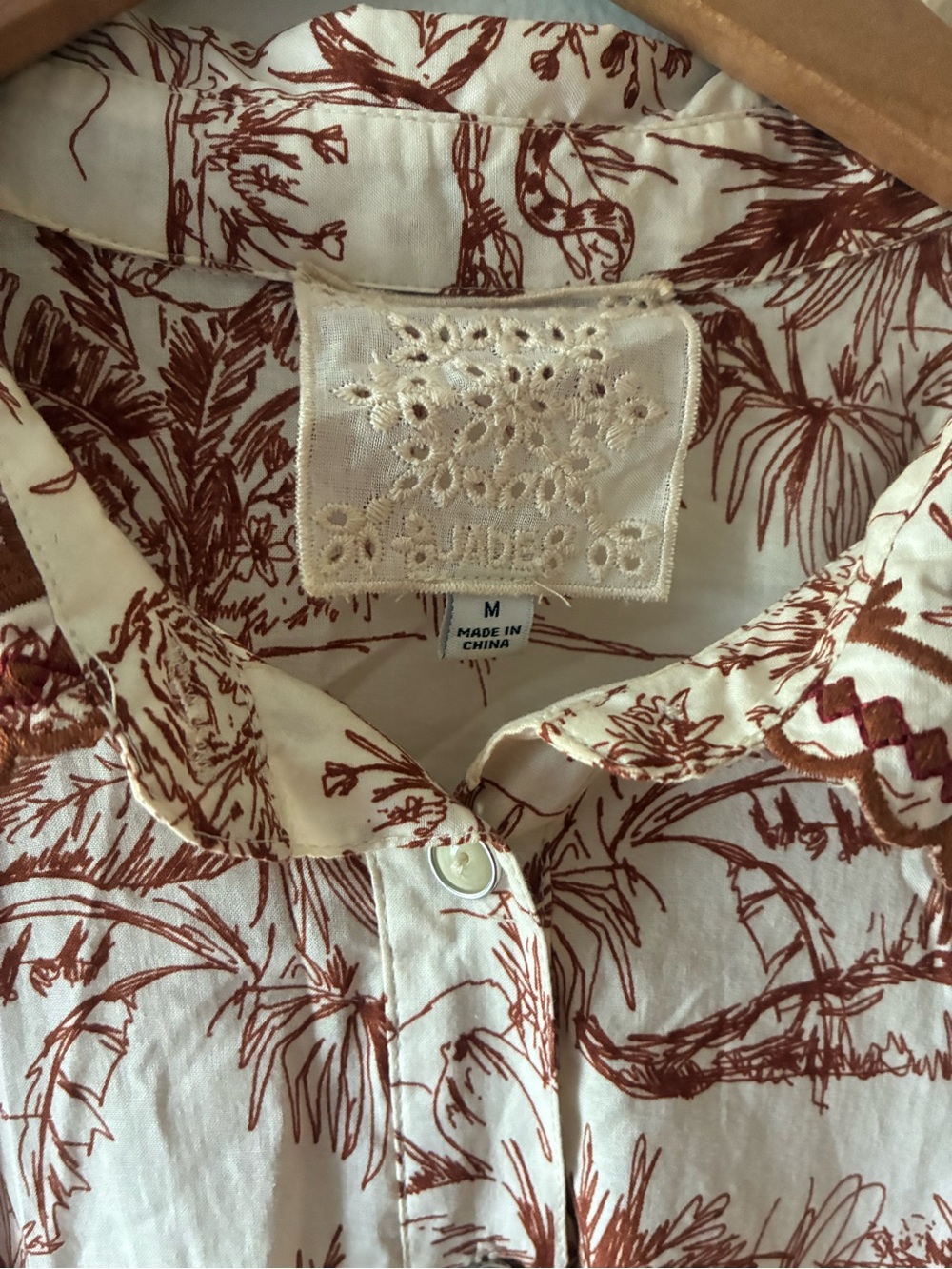 Johnny Was Rho Tiered Midi Dress Dress Jungle Toile Boho Vacation - Picture 3 of 6